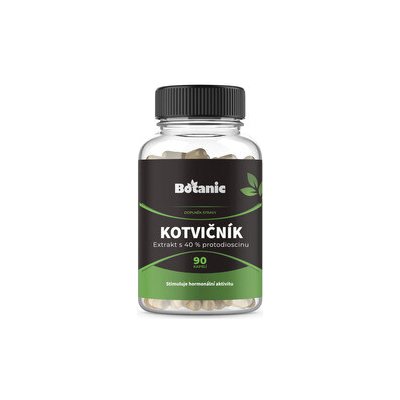 Botanic Kotvičník Tribulus Extrakt z plodů s 90% saponinů v kapslích 90 kapslí – Hledejceny.cz