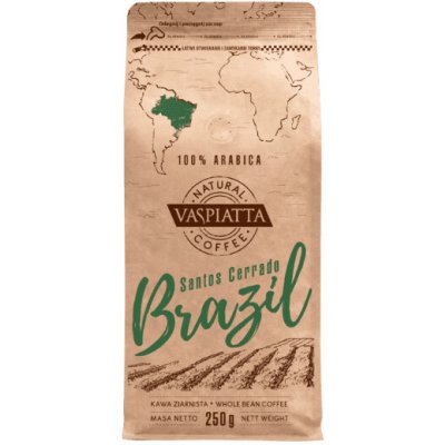 Vaspiatta Natural Brazil zrnková 250 g – Hledejceny.cz