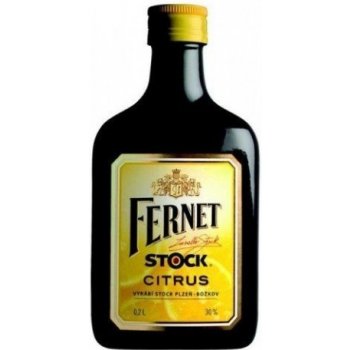 Fernet Stock Citrus 30% 0,2 l (holá láhev)