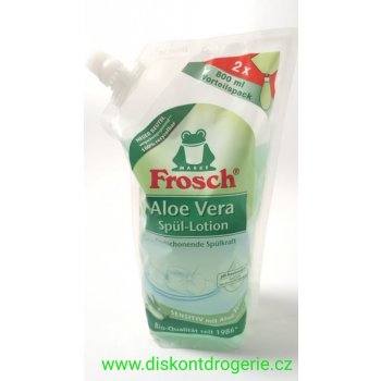 Frosch Eko prostředek na mytí nádobí Aloe vera náhradní náplň 800ml od 63  Kč - Heureka.cz