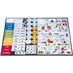 Teddies Kalendář magnetický Školka 114ks magnetek v kartonu 45x32x1cm – Zboží Dáma