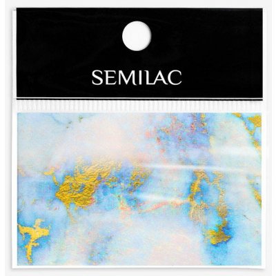07 Semilac Nail transfer foil Blue Marble – Hledejceny.cz
