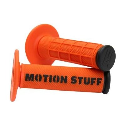 MOTION STUFF motokrosové rukojeti oranžové/černé | Zboží Auto