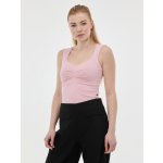 Orsay dámské tílko s řasením Světle růžové – Sleviste.cz
