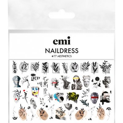 E.Mi Vodolepka Naildress Slider Design 77 Aesthetics – Zboží Mobilmania