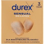 Durex Sensual No Latex 3 ks – Zboží Dáma