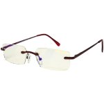 GLASSA Blue Light Blocking Glasses PCG 06, dioptrie: +2.50 červená – Zboží Živě