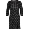 Těhotenské a kojící šaty Supermom šaty Easy Grid Black