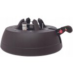 German Stojan na vánoční stromek s nožní pákou / O kmene 3 - 13 cm / O stojanu 37 cm / objem 3 l / černá varianta: SNVSTROM – Zboží Dáma