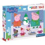 Clementoni MAXI Prasátko Peppa 23752 104 dílků – Zboží Mobilmania