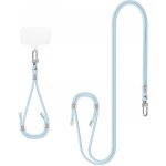 Spigen Universal Set 2 popruh a poutko s karabinou světle modrá – Sleviste.cz