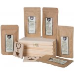 ČistéDřevo Dárková dřevěná krabička - Sada horkých čokolád – Zboží Mobilmania