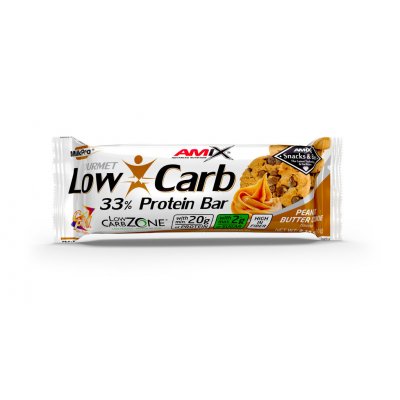 Amix Low Carb 33% Protein Bar 60 g – Hledejceny.cz