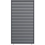 Rojaplast PANEL ZASTÍNĚNÍ, FIXNÍ LAMELY, HORIZONTÁLNÍ 1,3 m pro bioklimatickou pergolu – Hledejceny.cz