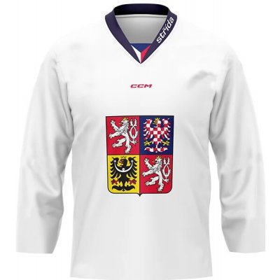CCM Fandres replica Dres české hokejové reprezentace 2024/2025 bílý dětský – Hledejceny.cz
