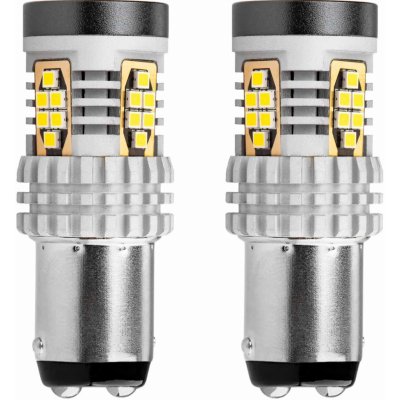 AMiO LED žárovky CANBUS 3020 24SMD 1157 BAY15D P21/5W White 12V/24V - 02798 – Hledejceny.cz