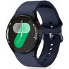 Řemínek k chytrým hodinkám Tech-Protect Silicone na Samsung Galaxy Watch 4 / 5 / 5 Pro / 6 / 7 / FE, tmavě modrý TEC313532