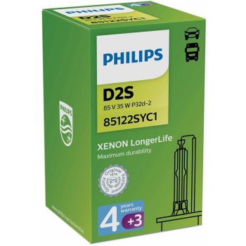 Philips Long Life 85122SYC1 D2S P32d-2 85V 35W
