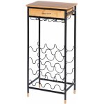 WENKO Loft Regál na víno se zásuvkou, 16 láhví – Zboží Dáma