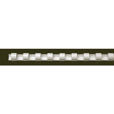 FELLOWES Hřbet, plastový, bílý, 6 mm, 10-20 listů – Hledejceny.cz