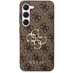 Pouzdro Guess PU 4G Metal Logo Samsung Galaxy S23 hnědé – Zbozi.Blesk.cz