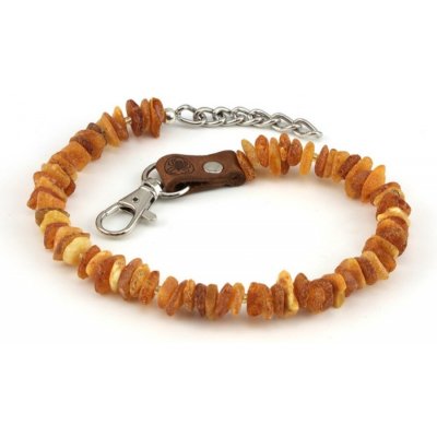 Jantarový Přírodní Obojek pro psy Antiparazitní Proti klíšťatům a blechám Baltské jantary MAX 35-40 cm č. 100 – Hledejceny.cz