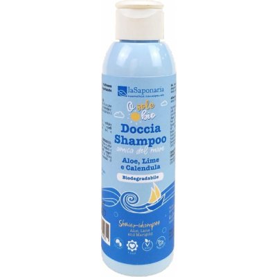 laSaponaria sprchový gel a šampon po opalování BIO 150 ml – Zboží Dáma