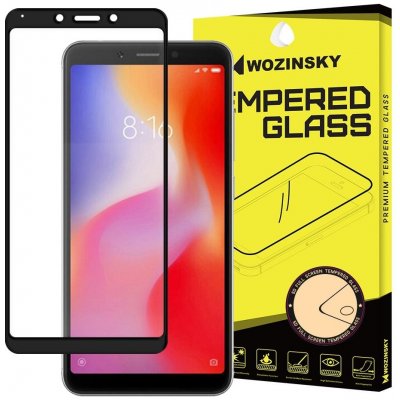 PROTEMIO 3D Tvrzené sklo Xiaomi Redmi 6 černé 12110 – Zboží Mobilmania