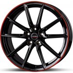 Borbet LX 8x18 5x112 ET40 black rim red – Zboží Mobilmania
