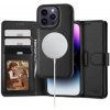 Pouzdro a kryt na mobilní telefon Apple Tech-Protect Wallet MagSafe knížkové iPhone 15 Pro, černé