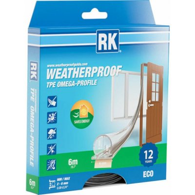 Těsnění oken a dveří TPE – Omega profil, transparentní 7 mm 6 m – Sleviste.cz