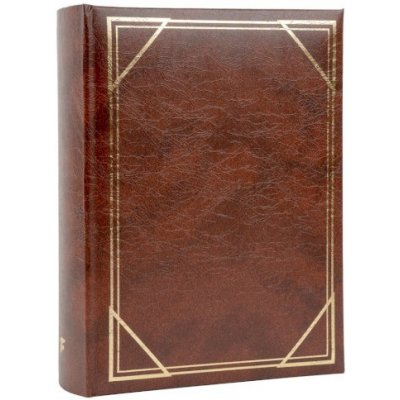 Fandy Fotoalbum 9x13/300foto B-35300S/2S Vinyl 2 hnědé – Zboží Živě