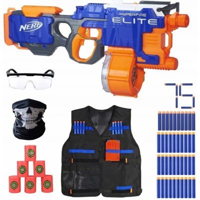 NERF N-STRIKE AUTOMAT HYPERFIRE MEGA DOPLŇKY – Zboží Mobilmania