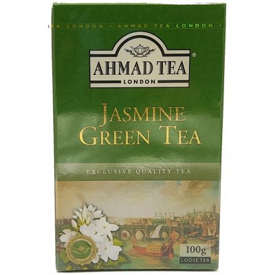 Ahmad tea jasmine green tea zelený čaj 100 g – Zbozi.Blesk.cz
