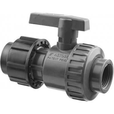 Kohout kulový PVC 25xF3/4, – Zboží Mobilmania