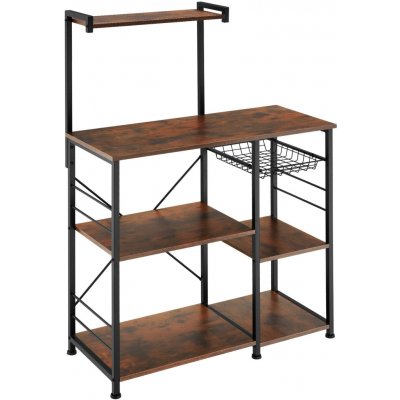 KESPER Kuchyňská police 55 x 13,5 x 15 cm, bambus/kov KESPER 58807 – Zboží Dáma
