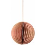 Broste Vánoční ozdoba BALL růžová P.9 cm – Hledejceny.cz