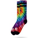 American Socks Tie Dye Flower Power fialová