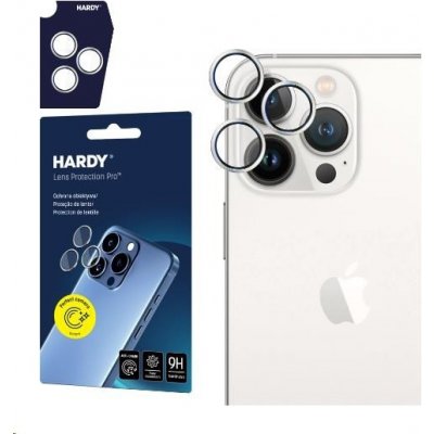 3mk ochrana kamery HARDY Lens Protection Pro pro iPhone 14 Pro/14 Pro Max Silver 5903108573498 – Zboží Živě