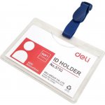 Deli - jmenovka s klipem 60 x 90 mm, 10 ks – Zboží Mobilmania