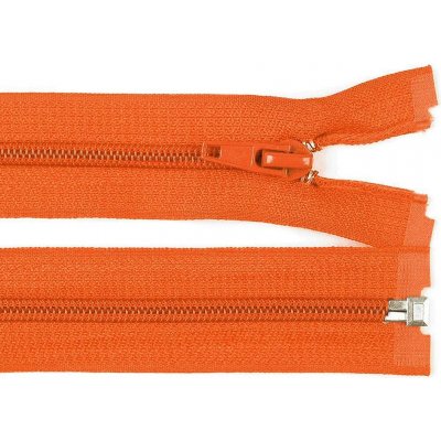 Pro Háčkování Spirálový zip No 5 dělitelný 30 cm oranžový – Hledejceny.cz