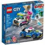 LEGO® City 60314 Policejní honička se zmrzlinářským vozem – Zboží Živě