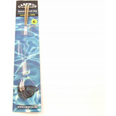 Carp ´R´ Us Návazec Ready Rig Fluorocarbon 25 lb CNT vel.4 2 ks – HobbyKompas.cz