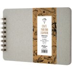 D.A. Album kroužkové Scrapbook Adventure kraft (300g/m2, 12 listů) A5 – Zboží Dáma