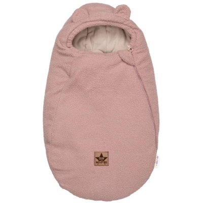 Baby Nellys Beránek exclusiv 85x50cm pudrově růžový – Hledejceny.cz