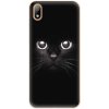 Pouzdro a kryt na mobilní telefon Huawei Pouzdro iSaprio - Black Cat - Huawei Y5 2019