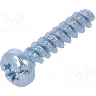 BOSSARD 3148583 Vrut; pro plasty; 3x14; Hlava: válcová; plochá,Torx®; TX10,0,8mm – Hledejceny.cz