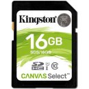 paměťová karta Kingston SDHC 16 GB UHS-I U1 SDS/16GB