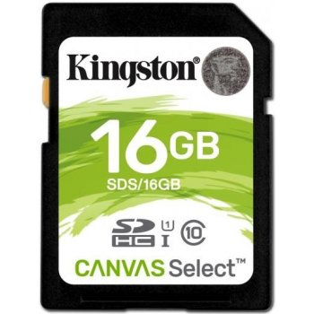 Kingston SDHC 16 GB UHS-I U1 SDS/16GB