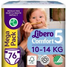 Libero Comfort 5 Mega Pack 10 – 14 kg 76 ks
